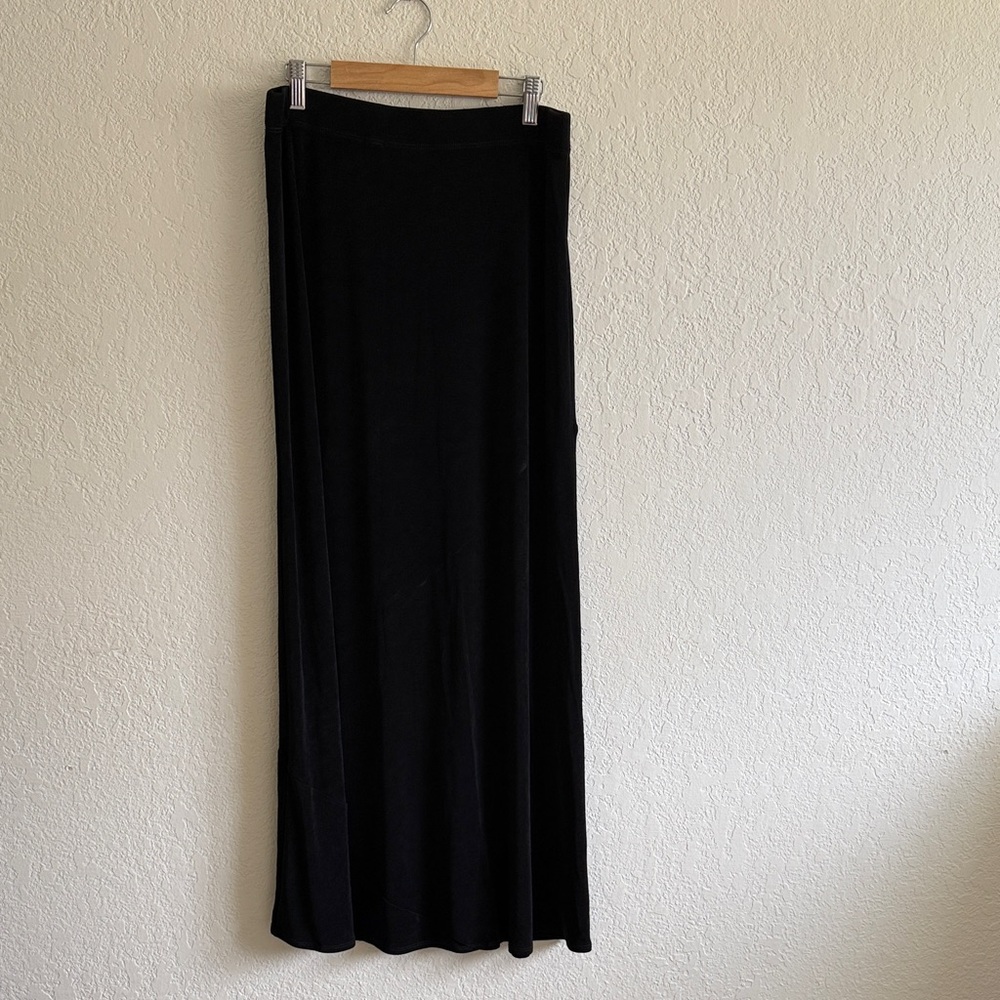 Chico's Classic Black Maxi Skirt